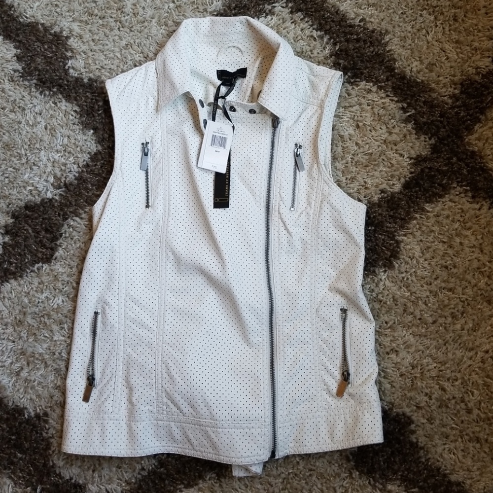 Faux Leather Vest